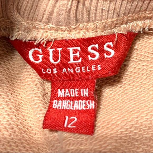 GUESS Pink Bliss Gala Jogger Size 12 Youth - Picture 4 of 15